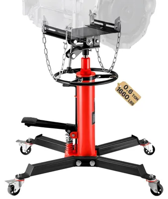Obrázok produktu pre VEVOR zdvihák prevodovky zdvihák motora 600 kg, zdvihák bloku prevodovky motora 85-170 cm rozsah zdvihu, 2-stupňový lenivý zdvihák hydraulický zdvihák auta zdvihák bloku motora zdvihák autodielne prevodovky auta, červený