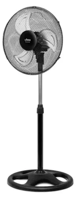 Obrázok produktu pre Ufesa 84105332, lamellový ventilátor pre domácnosť, čierny, do chodby, 40 cm, 90°, tlačidlá