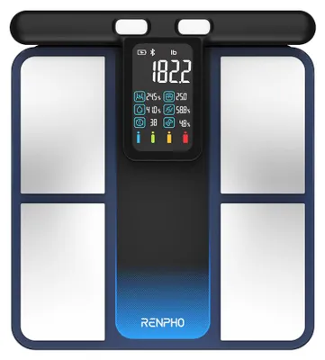 Produktbild von Renpho MorphoScan Rechteck Schwarz, Edelstahl Elektronische Personenwaage