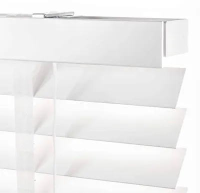 Productafbeelding van Houten Jaloezieën 50mm Wit 105 x 250 cm