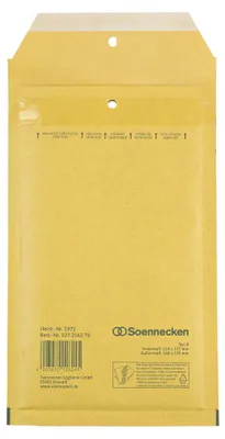 Produktbild von Soennecken Luftpolstertasche 1971 B/00 110x215mm hk br 200 St./Pack.