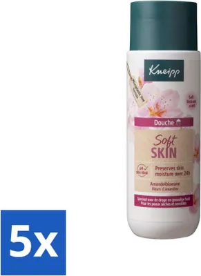 Produktbild von Kneipp - Duschgel - Hautzarte Mandelblüte - 200 ml - Vorteilspack - 5 Stücke
