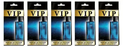 Produktbild von 5x Auto Duft VIP-777, Lufterfrischer Auto,Duftbaum auto,Auto zubehör,Duftspender