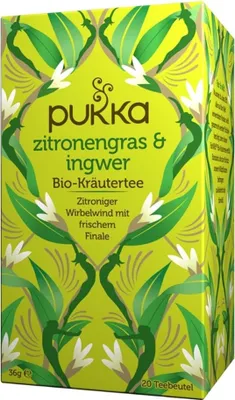 Produktbild von Zitronengras & Ingwer - 20 Teebeutel 36g 2er Pack