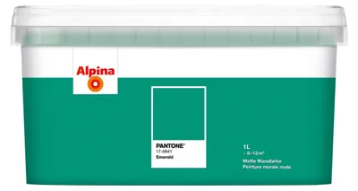 Produktbild von Alpina PANTONE® Emerald 1 Liter