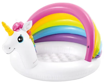 Immagine prodotto di INTEX Piscina per bambini Unicorno 127x102x69 cm