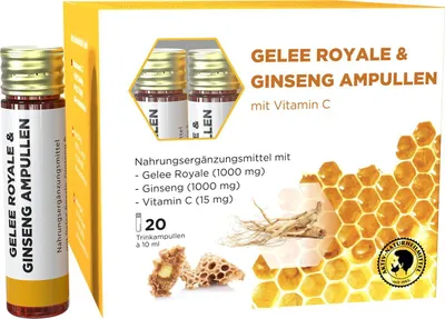 Produktbild von Aktiv Naturheilmittel Gelee Royale & Ginseng Ampullen
