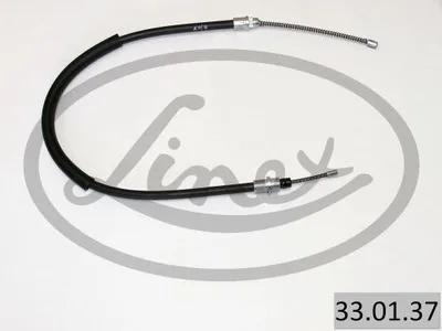 Produktbild von LINEX Handbremsseil 33.01.37 Rechts passend für PEUGEOT 406 (8B) 750mm