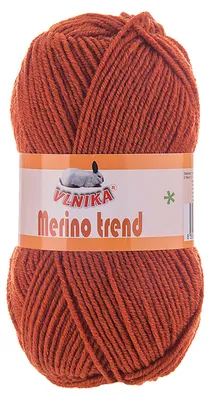 100g Strickgarn Merino trend terrakota