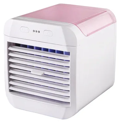 Produktbild von Mini-Klimaanlage, Luftkühler, USB, tragbar, geräuschlos, für den Schreibtisch, Sprühkühlung