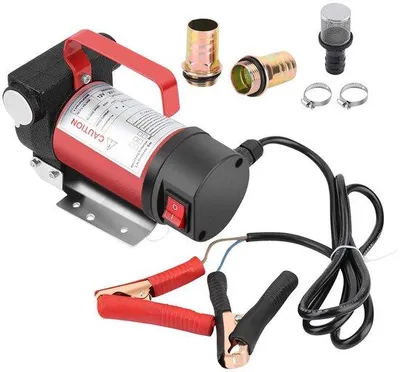 Productafbeelding van DC 12 V afzuigpomp, elektrische brandstofoverdrachtspomp voor brandstofvloeistof, voor vrachtwagen auto motor