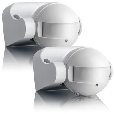 Produktbild von 2x Bewegungssensor Bewegungsmelder Aussen Aufputz Wandmontage HF Sensor SEBSON