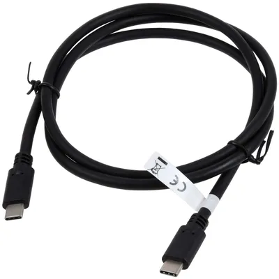 Produktbild von Goobay 67976, 1 m, USB C, USB C, USB 2.0, Männlich/Männlich, Grau
