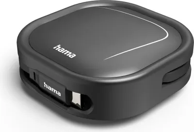 Produktbild von Hama 00201830, 1 m, USB C, USB C, USB 2.0, 0,48 Gbit/s, Schwarz