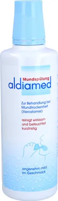 Obrázek produktu pro aldiamed ústní voda pro čištění, péči a ochranu zubů a dásní, 500 ml roztok