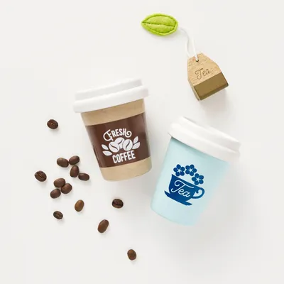 Produktbild von Le Toy Van LTV – Eco Cup, Tee & Kaffee (2 Stück)