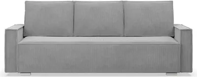 Produktbild von NOTO - Sofa mit Schlaffunktion, Bettkastem, Komfort und Still, grau
