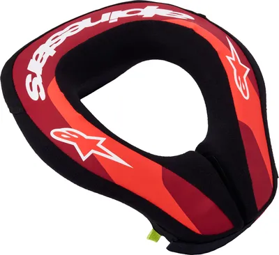Imagen del producto de Alpinestars Sequence, protector para la nuca, para jóvenes, color rojo, talla L-XL