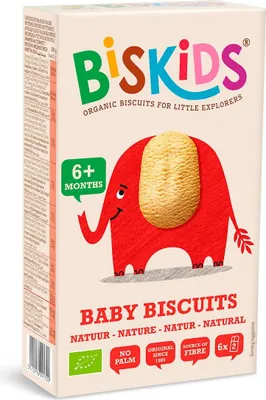 CIASTECZKA OD 6 MIESIĄCA BIO 120 g - BISKIDS