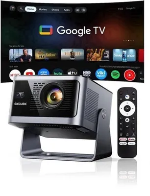 Obrázek produktu pro Mini projektor 650 ANSI lumen – nativní rozlišení 1080P Full HD – LED – přenosný – ideální pro domácí kino