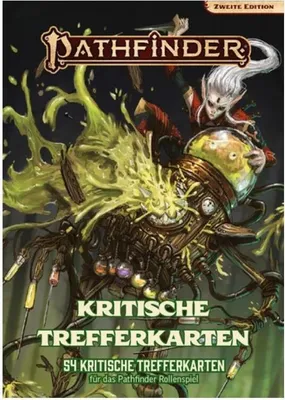 Immagine prodotto di Pathfinder Chronicles, Zweite Edition, Kritische Trefferkarten