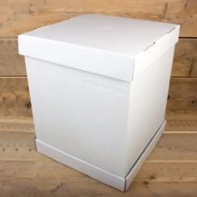 Produktbild von FunCakes Tortenschachtel Weiß 52x52x70cm pk/1