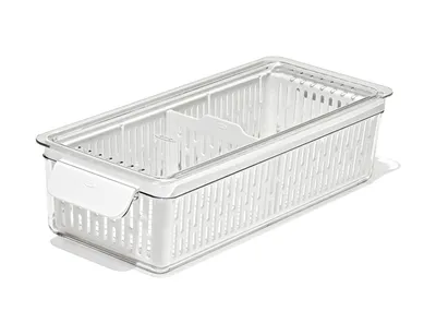Zdjęcie produktu dla OXO 11387500, pojemnik, prostokątny, przezroczysty, plastikowy, 376 mm, 150 mm