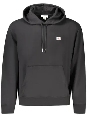 Produktbild von Hochwertiges Herren Kapuzensweatshirt Schwarz aus recyceltem Polyester