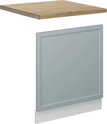 Imagen del producto de Panel frontal Vicco Fame-Line Azul claro-gris 60 cm , ET Roble, Model 50933