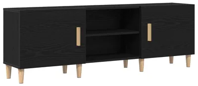 Obrázek produktu pro vidaXL TV skříňka vzhled černého dubu 150 x 30 x 50 cm materiál na bázi dřeva