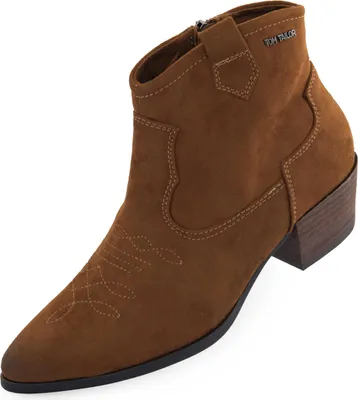 Produktbild von Damenschuhe Tom Tailor Stiefelette Damen Cognac Brown