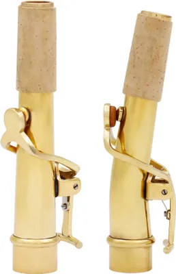 Obrázek produktu pro aqxreight Soprán Bb-F Flat Saxophone Saxon Bend & Straight Neck Kit Mosazný materiál 16,8 mm s látkovým příslušenstvím Saxophone Neck & Design. Saxofonový krk Saxop Sax Bend Neck Brass Sax