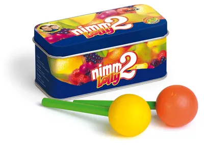 Produktbild von Holz Lollies Erzi 14371 nimm2 in Dose, Kaufladen Spielzeug, Kinder Spielzeug