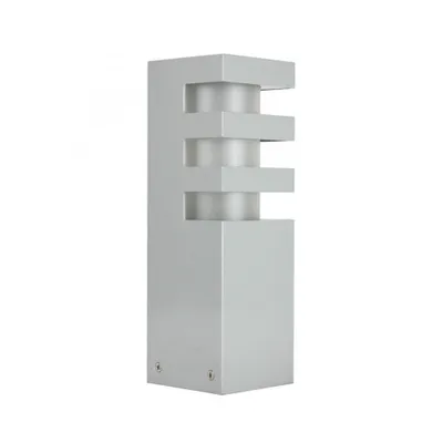 Immagine prodotto di Paletto da giardino 25 cm 1xE27 argento IP54 SU-MA RADO RADO 3 AL