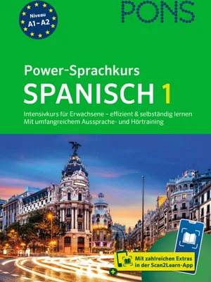 Produktbild von PONS Power-Sprachkurs Spanisch 1