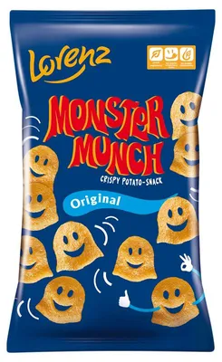 Image de Chips Monster Munch au goût bacon 100 g