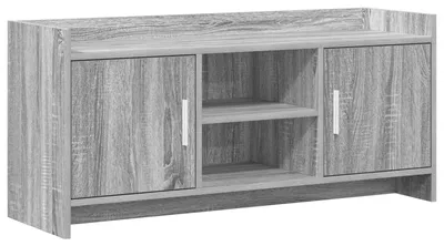Produktbild von vidaXL TV-Schränk 102 x 33 x 47 cm Grau Sonoma Holzwerkstoff