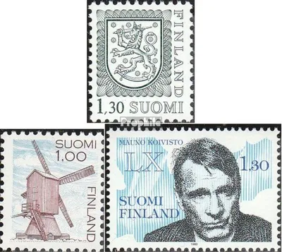 Produktbild von Briefmarken Finnland 1983 Mi 918,919A,928 (kompl.Ausg.) postfrisch Wappen