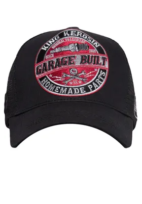 Produktbild von King Kerosin Snapback Cap Garage Built black