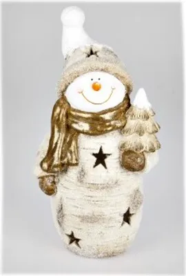 Produktbild von Dekorativer Schneemann 47cm