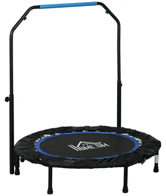 Image de Trampoline de fitness - Trampoline de gymnastique - Tapis de saut - Trampoline pliable - Mini trampoline