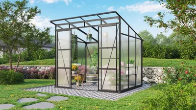 Obrázek produktu pro Vitavia "Playa 5900" skleník černý 5,9 m² 6 mm HKP