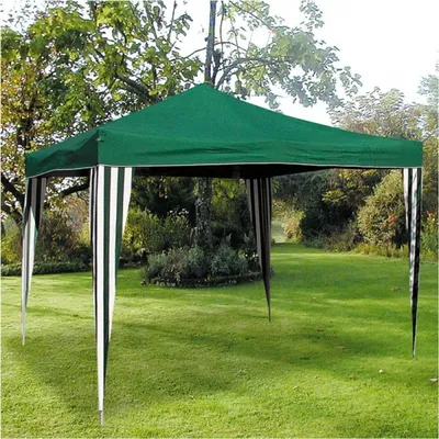 Produktbild von Ruck-Zuck-Pavillon Klappbar 3x3m Grün Partyzelt Gartenpavillon Gartenzelt Zelt
