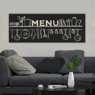 Produktbild von Wallity, YTY4901082499_3080- TNS1595, Bunt, Leinwandbilder, 30 x 80 cm, 100% Leinwand