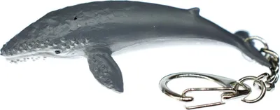 Produktbild von Blauwal Schlüsselanhänger Miniblings Anhänger Ozean Meerestier Walfisch Wal grau