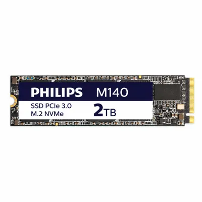 Produktbild von Philips SSD 2 TB intern M.2 2280 PCIe 4.0 M140 Leserate 3.500 MB/s, KI-generiertes Bild
