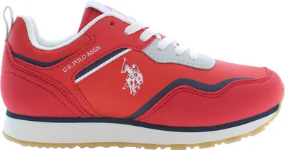 Produktbild von US POLO BEST PRICE ROTE SPORTSCHUHE FÜR KINDER : Farbe - Rot, Größe - 27 Größe: 27 Farbe: Rot