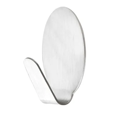 Produktbild von Haken oval. kleiner selbstklebender Edelstahl (8 Stück)