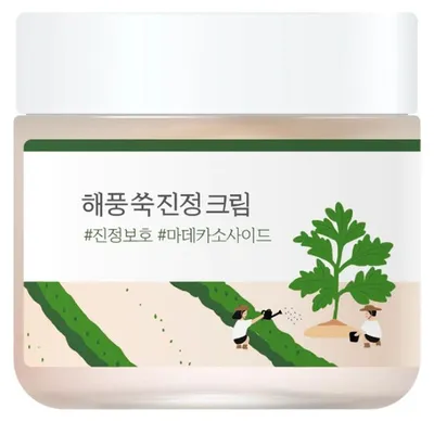 Zdjęcie produktu dla Round Lab Mugwort Calming Cream 80ml - Kojąco-nawilżający krem do twarzy