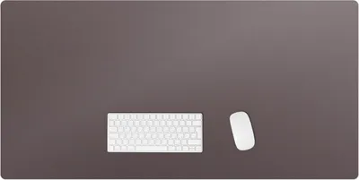 Produktbild von Farbe Braun – Schreibtischunterlage – Rutschfeste Tischunterlage – Schreibtischmatte für Büro & Zuhause – Schreibunterlage – Mauspad – Tischmatte – 120 x 60 cm